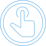 Sipmlicity Neg Cirkel Himmelsbla Outline