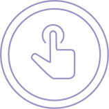 Sipmlicity Neg Cirkel Lila Outline